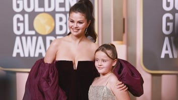 Selena Gomez and Sister Gracie Dazzle in Designer Looks at Golden Globes 2023